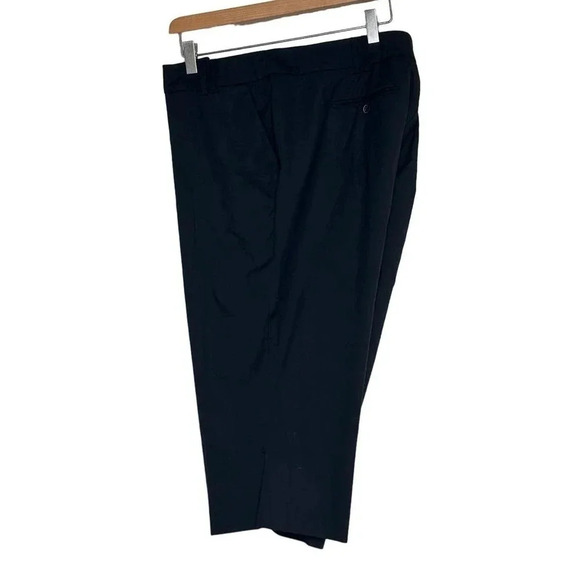 New York & Company‎ 18 plus-size black stretch dressy capri pants NEW - Picture 3 of 9
